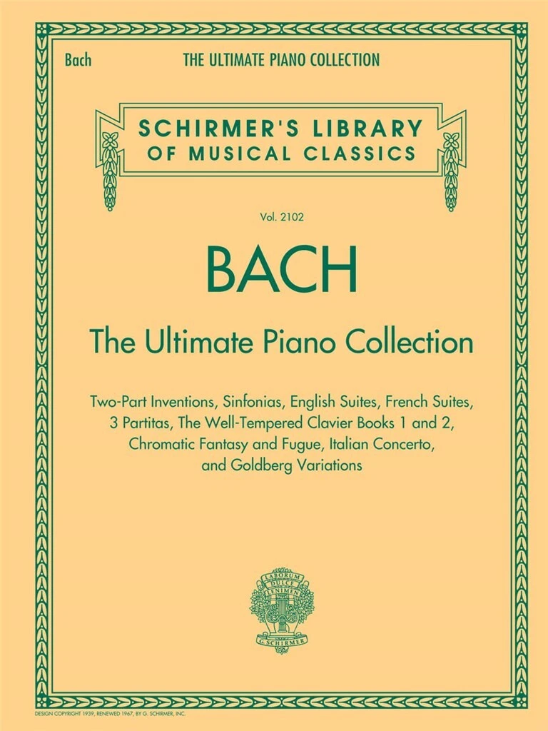Bach - THE ULTIMATE PIANO COLLECTION